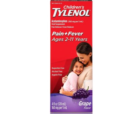 Liquid Cldrn Tylenol Liquid  4 OZ Grape