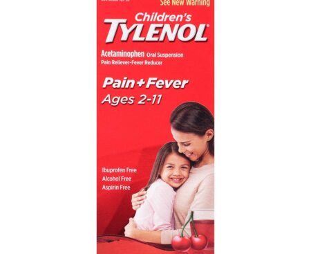 Liquid Cldrn Tylenol 4 OZ Cherry