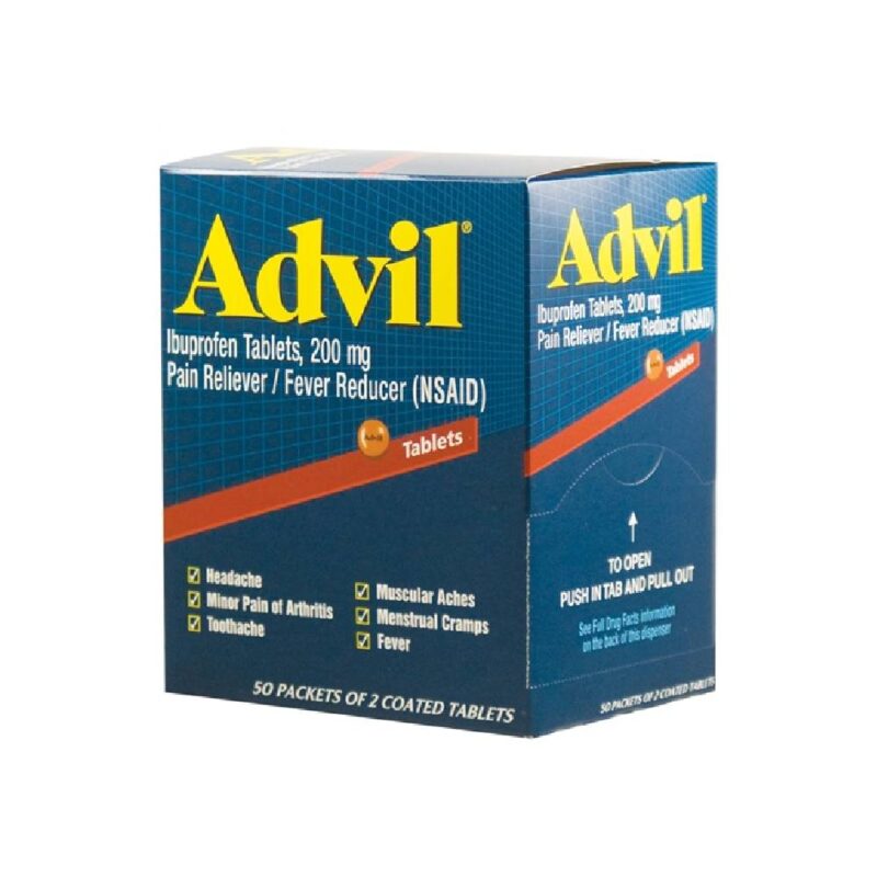 Advil Reg 50 X 2's Pouch