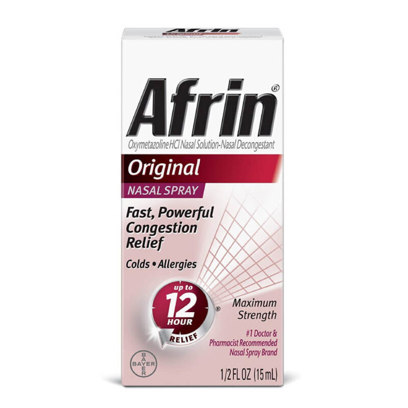 Afrin Nasal Spray 6 Ml 6 Ct