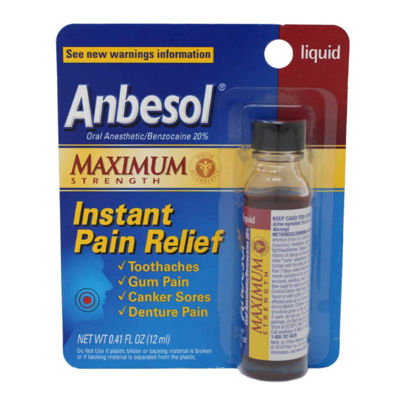 Anbesol Liquid 6ct .41oz (12mi)
