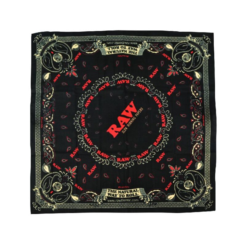 BandanaBlack (Raw Black Bandana # 159018)
