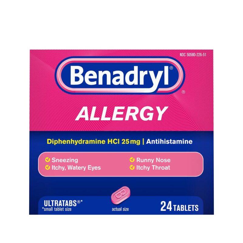 Benadryl Allergy 25 X 2
