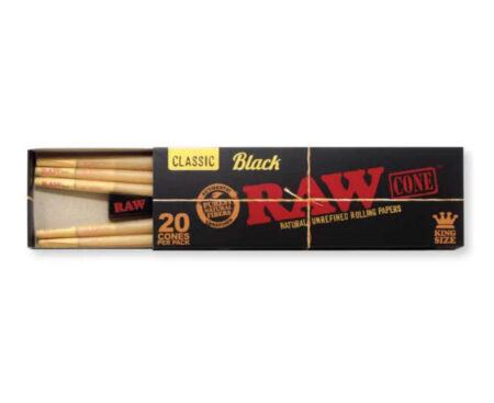 Black PreRoll Cone KS 20ct / 40Pk