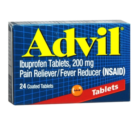 Bottle Advil 24 ct Tablet 200 mg
