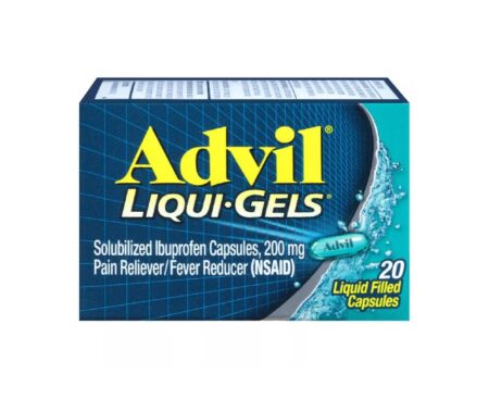 Bottle Advil Liqui-Gels 20 ct