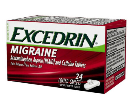 Bottle Excedrin MIGRANE 24 ct caplet