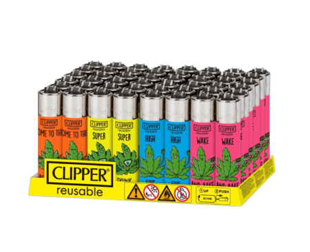 Clipper Lighter 48 Ct Rise Up