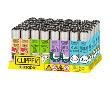 Clipper Lighter 48 Ct Sushi Fun