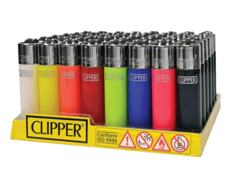Clipper Lighter Raw Solid Color 48 ct
