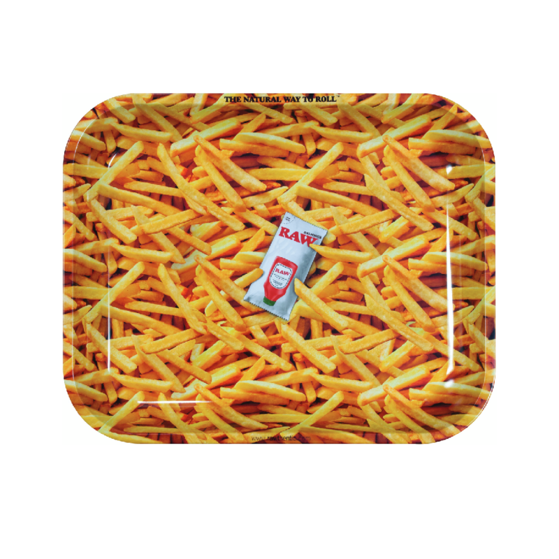 Raw Rolling Large Tray French Fries