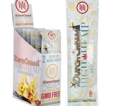 High Hemp Dutch Cream 2 Wraps x 25ct #005556