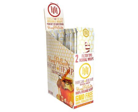 High Hemp Hydro Honey 2 Herbal Wraps x 25 ct #005112