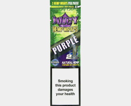 Juicy Jay Hemp Wraps Purple Box 25 x 2 Fers