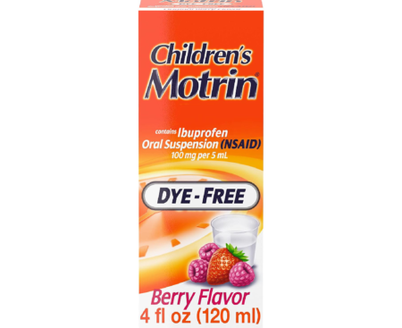 Liquid Cldrn Motrin Berry 4 OZ