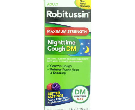 Liquid Robitussin DM  4OZ 12 ct