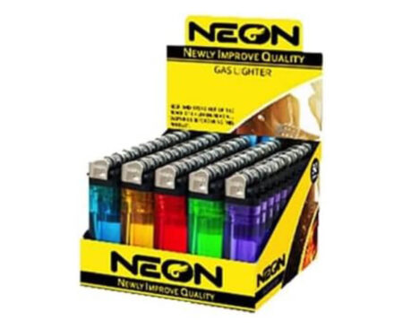 Neon Lighters 50 Ct