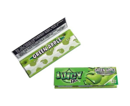 Juicy Jay 1/4 Green Apple Paper
