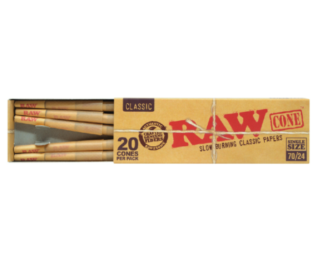 Raw Classic 600 Ct 70MM 24MM Cones