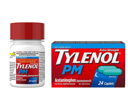 Bottle Tylenol PM 24 CT Tablet