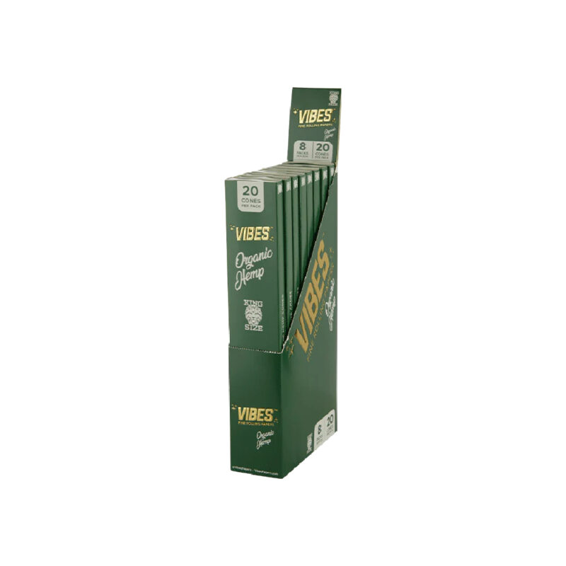 Vibes KS Cones 20 Cones Per Pack Green