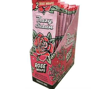 Rose Wraps Pink Blazy Susan 2 x 25 Display