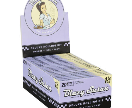 Purple Blazy Deluxe 1- 1 /4 Rolling Kit  20 kit  Box