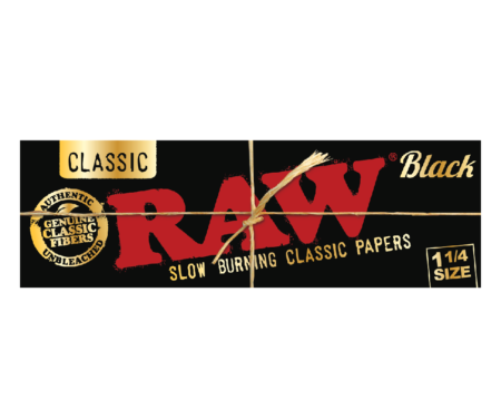 Black Raw Cone Classic 1-1/4 6 Pk- 32 Dsp