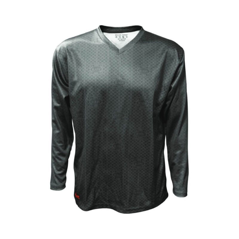 LongSliveShirtM (RAW COTTON BLEND LONG SLEEVE SHIRT Black Medium)