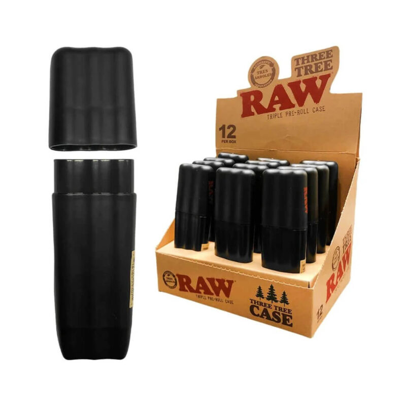 Raw 3 Tree Case for Cone 12 Ct