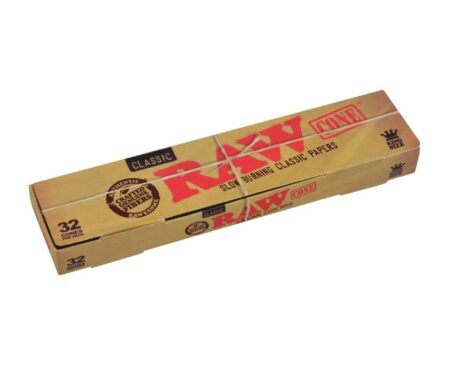 Raw 32 Pack Cone Organic KS