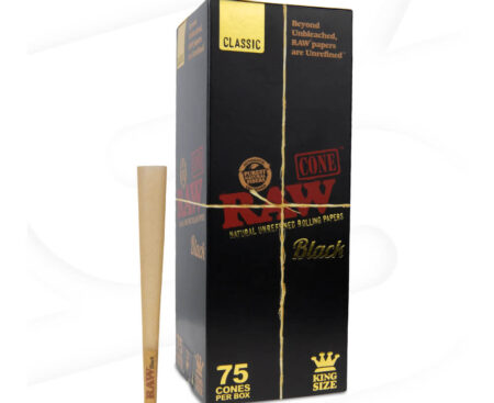 Raw 75ct  Box Black Cone KS