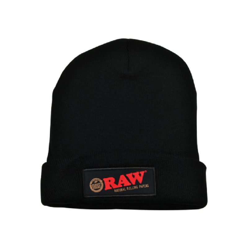 Raw Black Beanie #285816