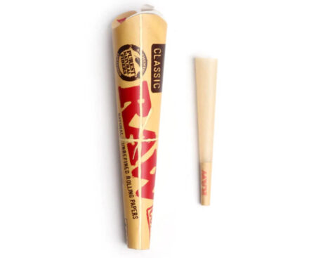 Raw Classic PreRoll Cone 1-1/4 20ct / 40Pk