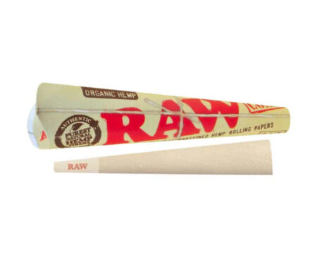 Raw Cone 6 PK Organic 1 1/4 6 ct
