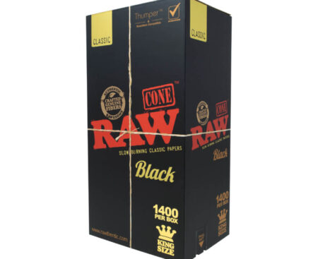 Raw Cone Black 1400 pcs 109mm / 26mm
