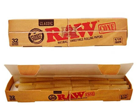 Raw Cones 6 Pk Classic 1-1/4 32 ct