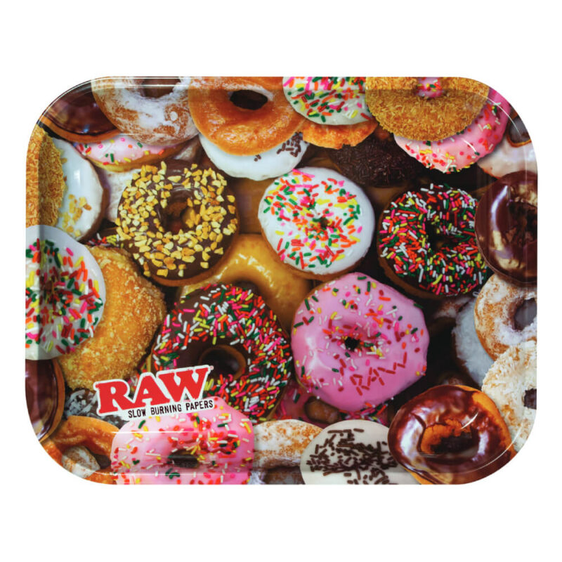 Raw Rolling Large Tray Doughnut