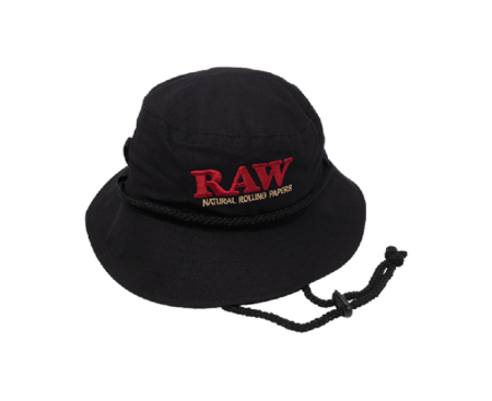 Raw SmokerMans Hat Black KS