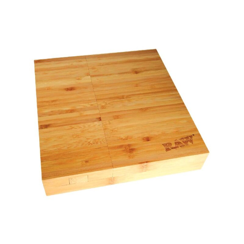 Raw Triple Flip Bamboo Rolling Tray - Image 2