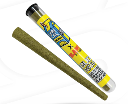 Raw X Lyrical Lemonade Bud Wrap TerpCone Box 12/ 2 Fers