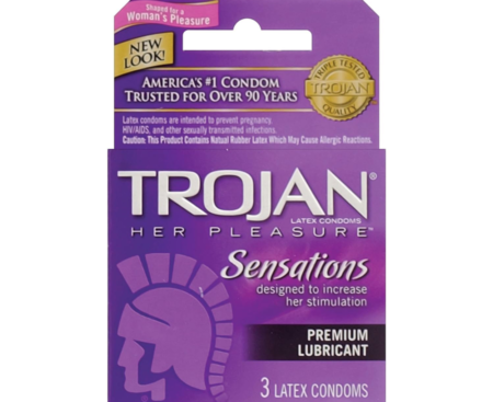 Trojan PURPLE/ Her Pleasure 3ct/6's