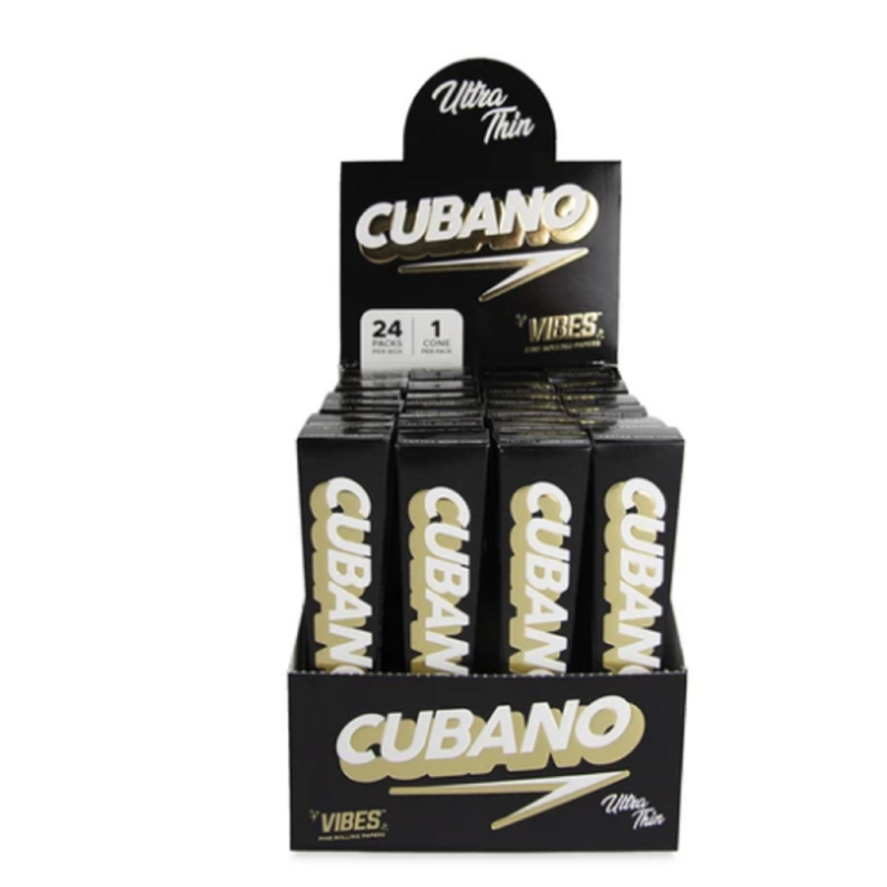 Vibes Cubano 24 Cones KS Ultra Thin Black