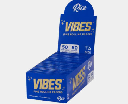 Vibes Papers + Filter 1 1/4 Rice Blue