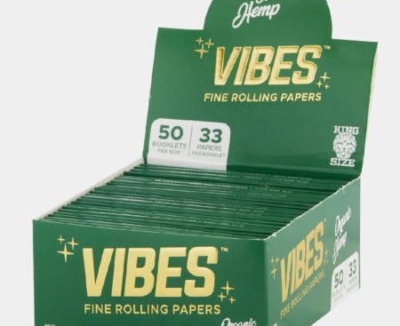 Vibes Papers KS Slim Organic Hemp Green