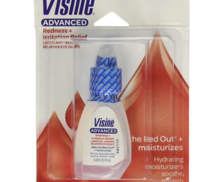 Visine Small .28 Oz Advanced 6pc/box