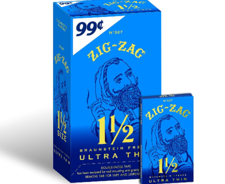 Zig Zag 1-1/2 Blue UltraThin 24s