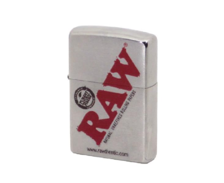 Zippo Raw Brused Chrome Lighters
