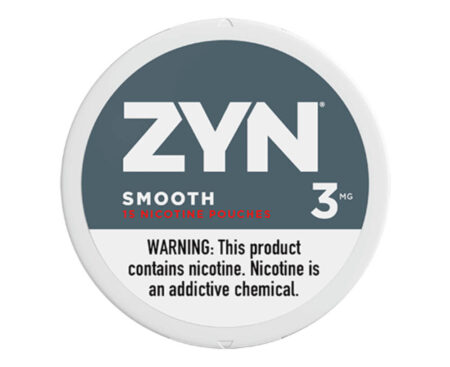 Zyn Smooth 3MG 5 Ct / 18 Case