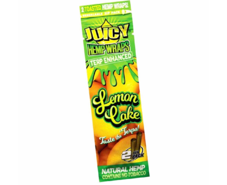 Juicy Hemp Wraps LemonCake Box x 25